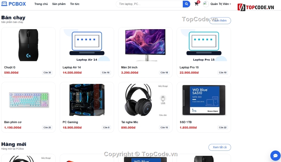 Website bán hàng,Web bán hàng,Web bán máy tính